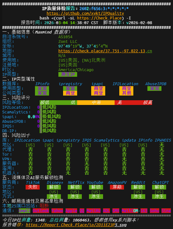 VMISS 美西优化VPS 1C1G15G-极客智库 【测评】VMISS 美西优化VPS 1C1G15G(500G流量)