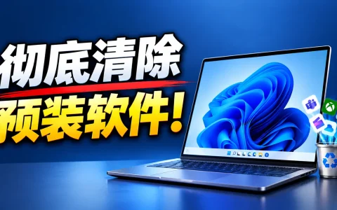彻底清理 Windows 11 的预装软件，让系统变得更加干净、清爽！